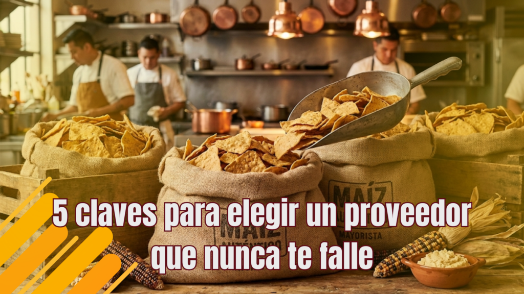 Venta de totopos al mayoreo: 5 claves para elegir un proveedor que nunca te falle